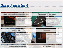 Tablet Screenshot of dataassistent.se